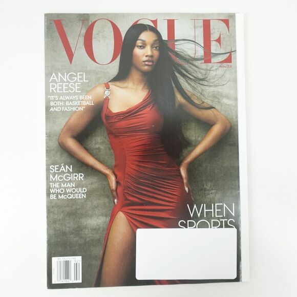Vogue Magazine Winter 2025 Angel Reese - Picture 1 of 6